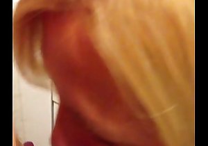 Blonde Adult Babe Gives Nice Head