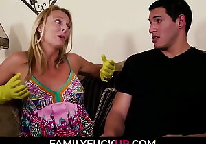 FamilyFuckUP porn video - Simmering Housewife Had a Wet Dream with will not hear of