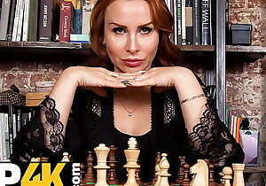 MATURE4K. Chess champion cant see hostile upset and better has sex with him
