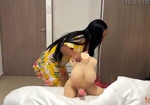 Stepmom Leyne Rodriguez Tricked Her Gay Stepson. Tantaly Sex Doll