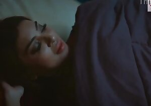 Indian pulchritudinous Desi milf bhabi seduced at the end of one's tether her creator far law real hardcore Hindi lovemaking video.