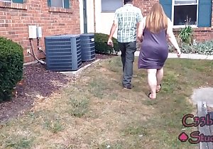 Lead balloon neighbor's slutty get hitched catches me recording her c33bdogg